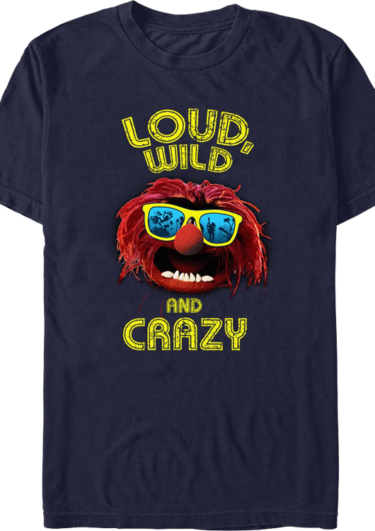 Loud Wild And Crazy Muppets T-Shirt - main product image