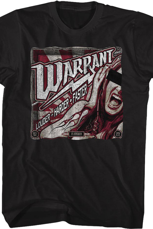 Louder Harder Faster Warrant T-Shirtmain product image