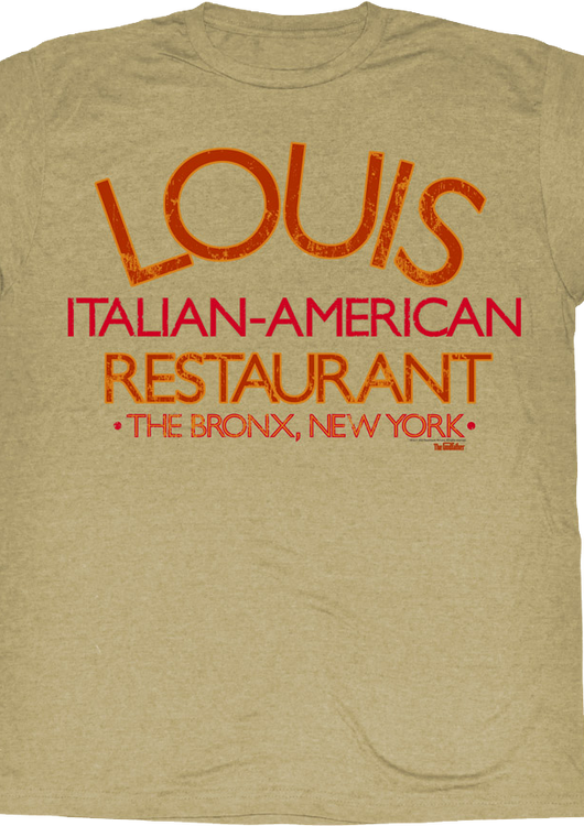 Louis Restaurant Godfather T-Shirt - main product image