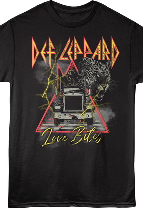 Love Bites Truck Def Leppard T-Shirt