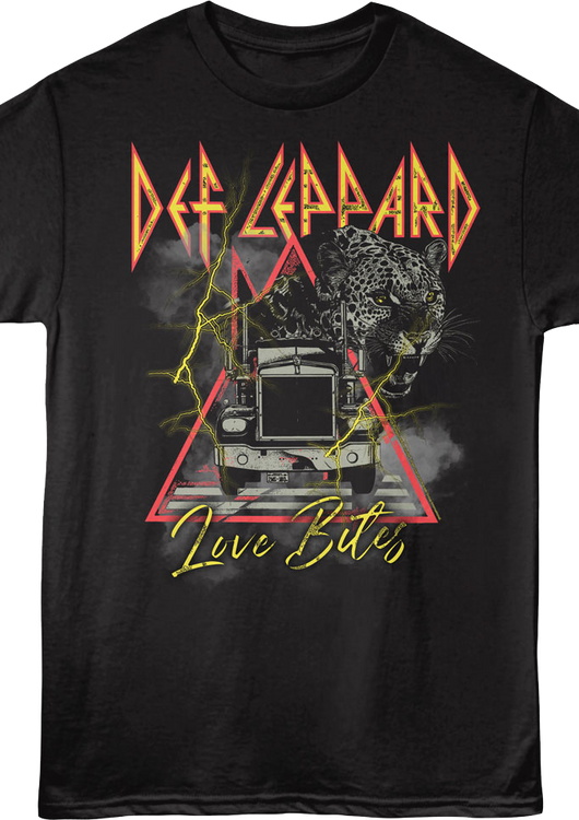 Love Bites Truck Def Leppard T-Shirt - main product image