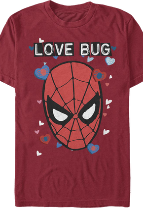 Spider-Man Love Bug Marvel Comics T-Shirt