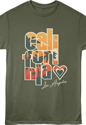 Love Los Angeles California T-Shirt