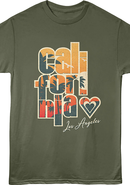 Love Los Angeles California T-Shirt - main product image