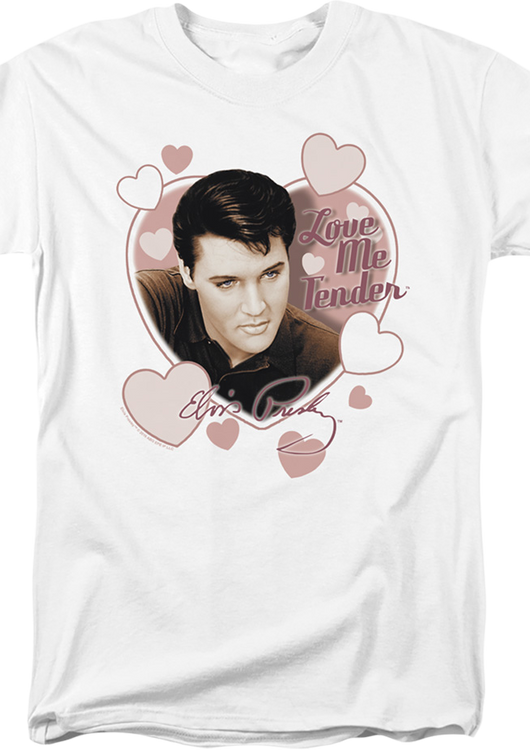 Love Me Tender Elvis Presley T-Shirt - main product image