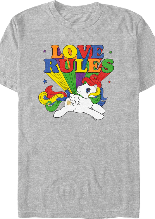 Love Rules My Little Pony T-Shirt - main product image