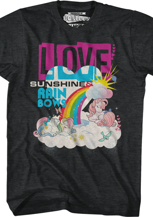 Love Sunshine & Rainbows My Little Pony T-Shirt - main product image