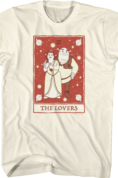 Lovers Tarot Card Shrek T-Shirtmain product image