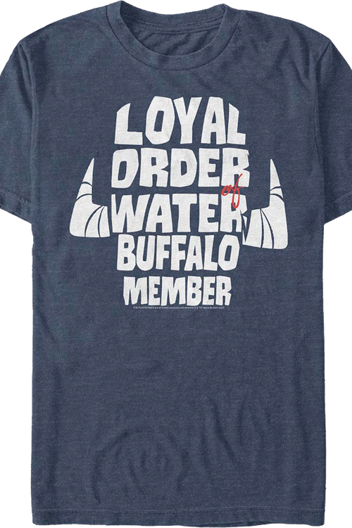 Loyal Order Of Water Buffalo Member Flintstones T-Shirtmain product image