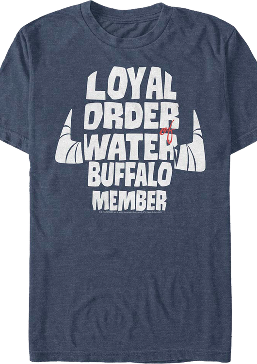 Loyal Order Of Water Buffalo Member Flintstones T-Shirt - main product image