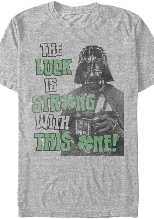 Luck Is Strong Star Wars T-Shirt - main product image