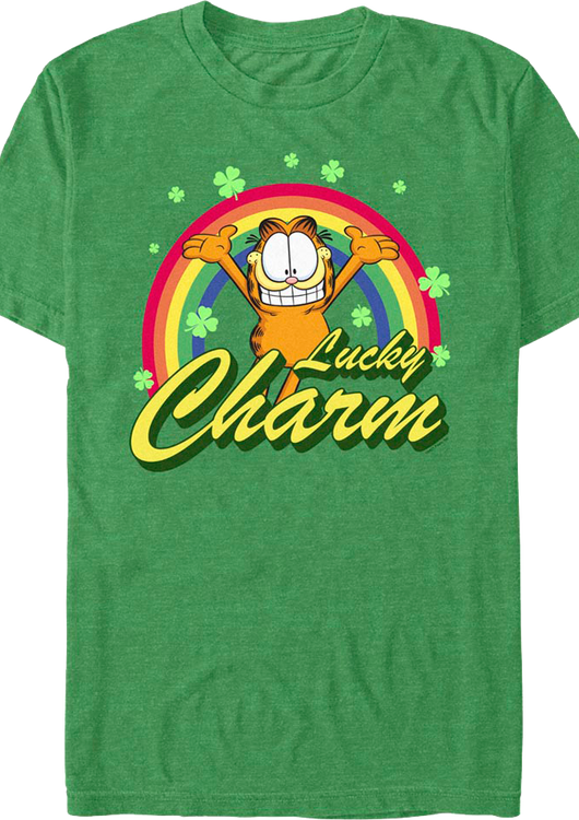 Lucky Charm Garfield T-Shirt - main product image