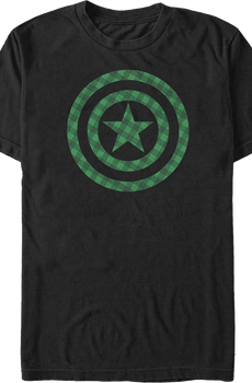 Lucky Logo Captain America Marvel Comics T-Shirt