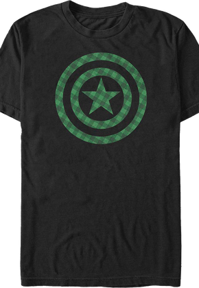 Lucky Logo Captain America Marvel Comics T-Shirt