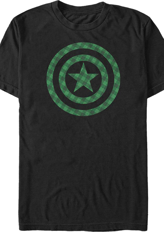 Lucky Logo Captain America Marvel Comics T-Shirt - main product image