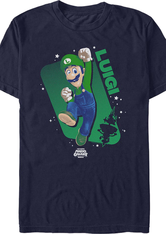 Luigi Jump Super Mario Bros. T-Shirt - main product image