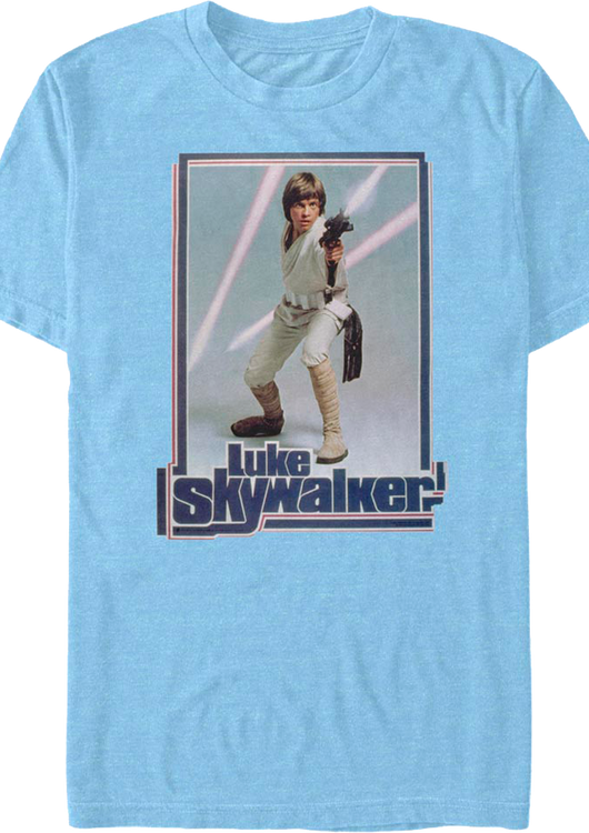 Luke Skywalker Action Pose Star Wars T-Shirt - main product image