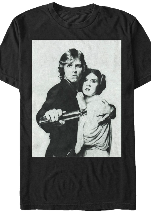 Luke Skywalker and Princess Leia Star Wars T-Shirt - main product image