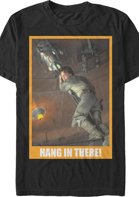 Luke Skywalker Hang In There Star Wars T-Shirt - main product image