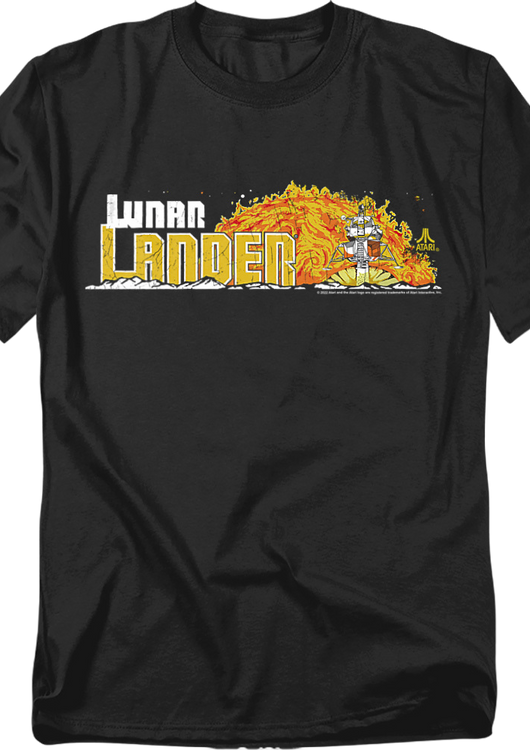 Lunar Lander Arcade Marquee Atari T-Shirt - main product image