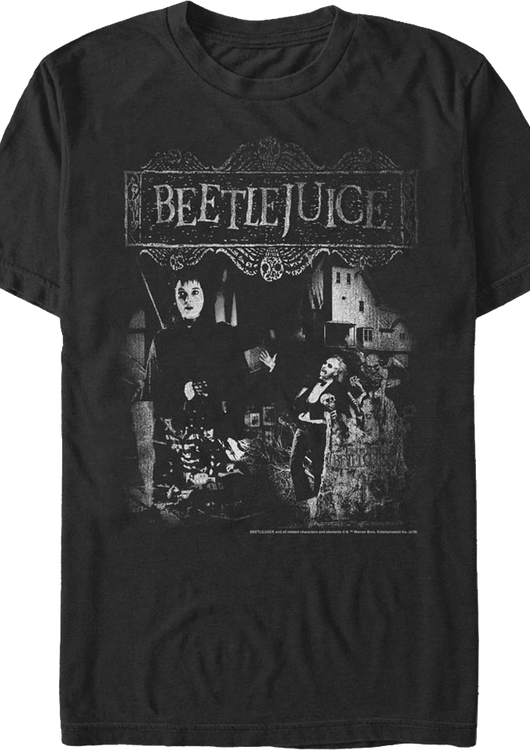 Lydia And Beetlejuice T-Shirt - main product image