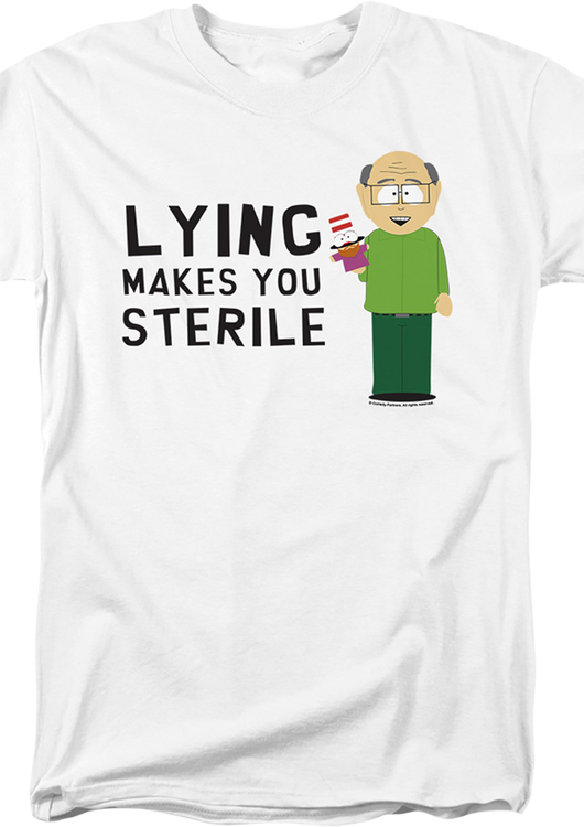 Lying Makes You Sterile South Park T-Shirt - main product image