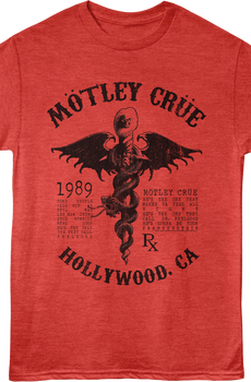 1989 Dr. Feelgood Motley Crue T-Shirt