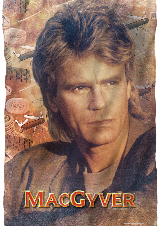 MacGyver 36 x 58 Fleece Blanket - main product image