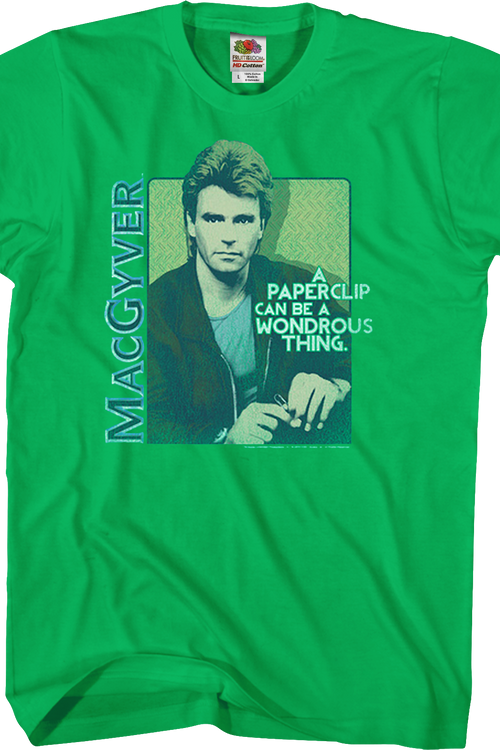 MacGyver Paperclip T-Shirt - main product image