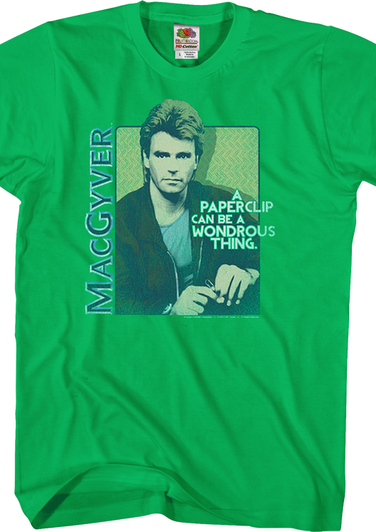 MacGyver Paperclip T-Shirt - main product image