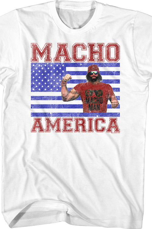 Macho America Randy Savage T-Shirt - main product image