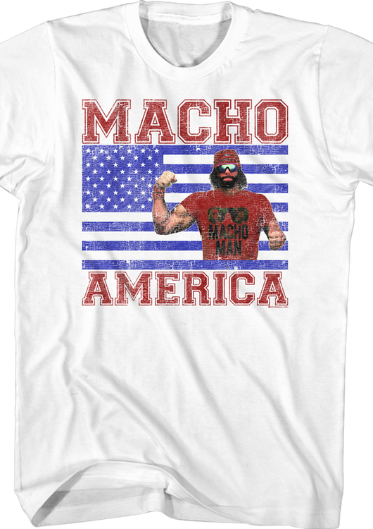 Macho America Randy Savage T-Shirt - main product image