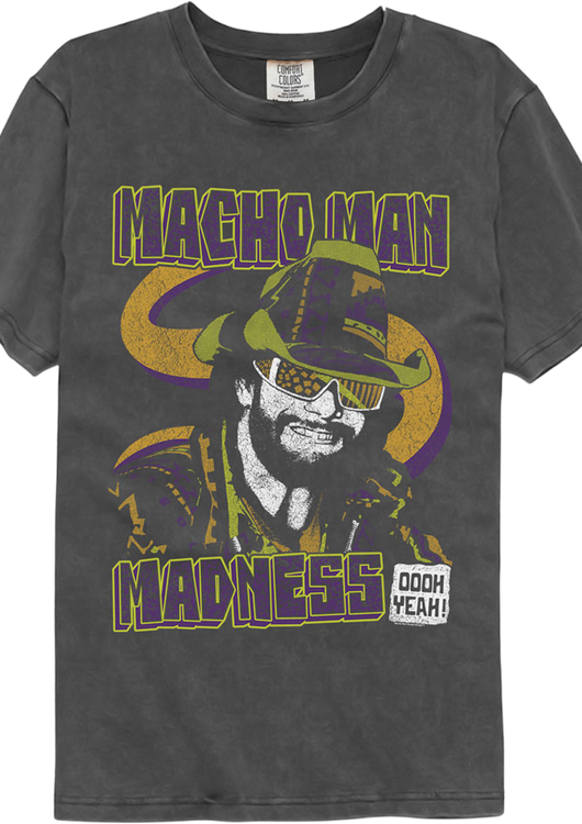 Macho Man Madness Comfort Colors Brand T-Shirt - main product image