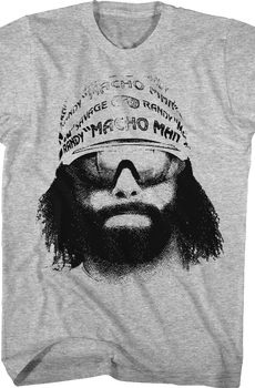 Macho Man Picture Shirt