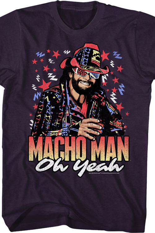 Macho Man Randy Savage Oh Yeah Shirt - main product image