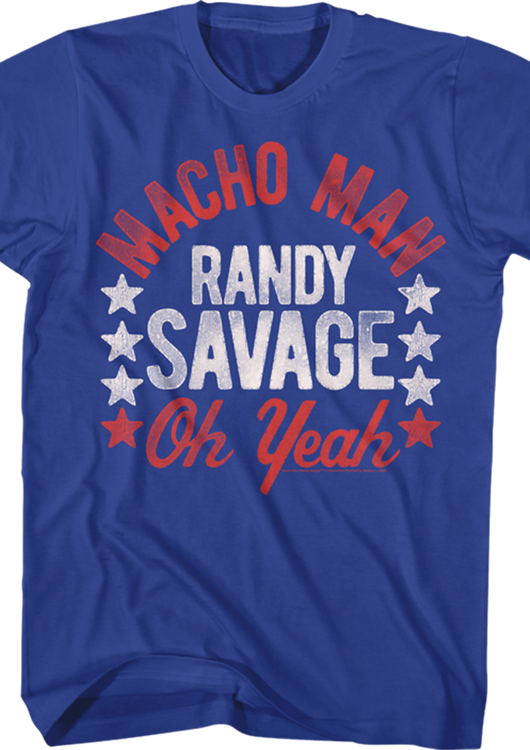 Macho Man Randy Savage Oh Yeah T-Shirt - main product image