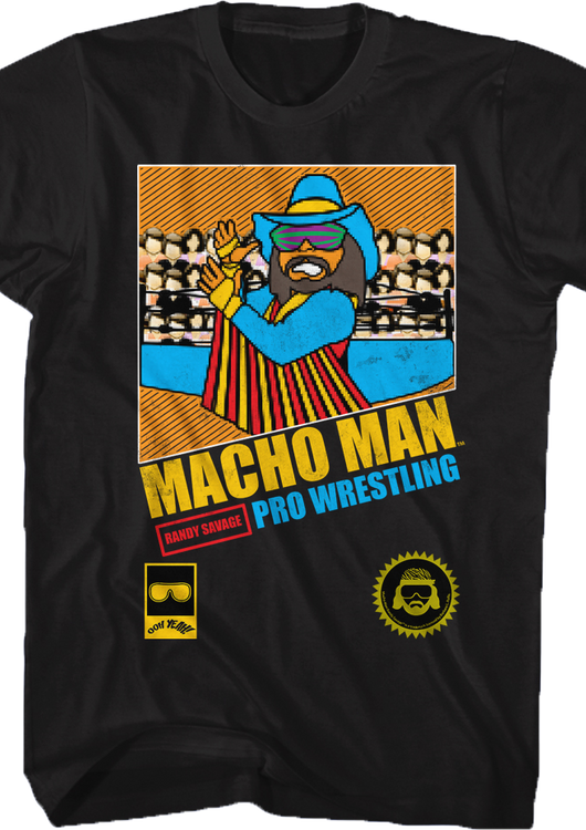 Macho Man Video Game T-Shirt - main product image