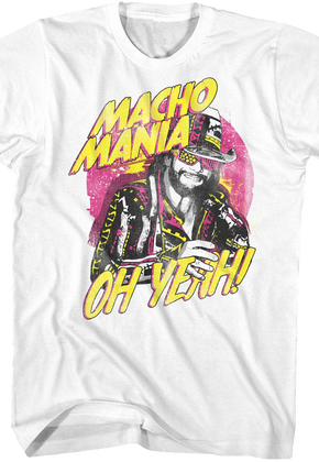 Macho Mania Oh Yeah Randy Savage T-Shirt