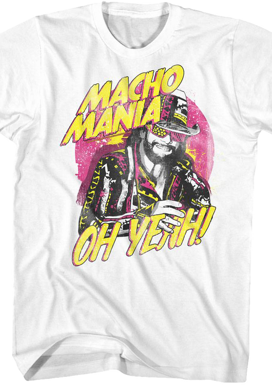Macho Mania Oh Yeah Randy Savage T-Shirt - main product image