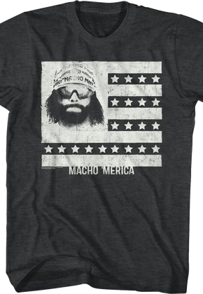 Macho 'Merica Macho Man Randy Savage T-Shirt