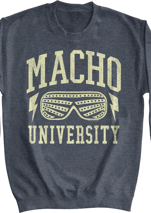 Macho University Macho Man Randy Savage Sweatshirt - main product image