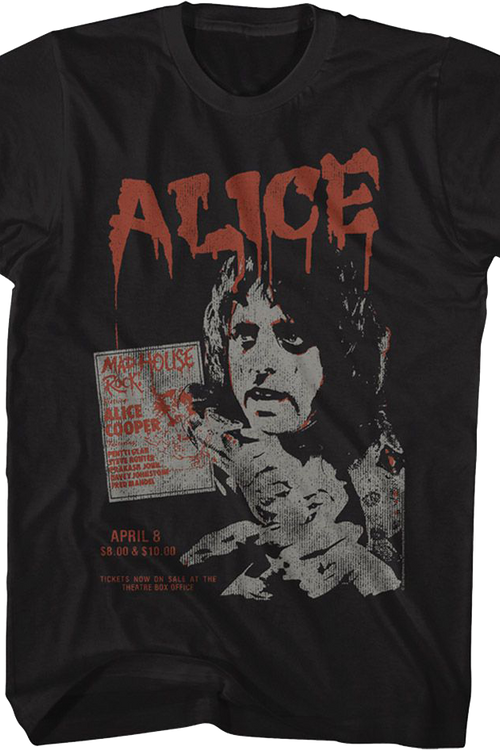 Mad House Rock Alice Cooper T-Shirtmain product image