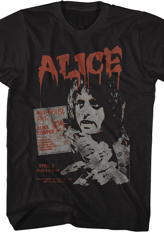 Mad House Rock Alice Cooper T-Shirt - main product image