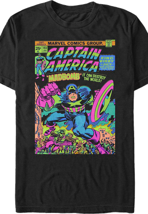 Madbomb Captain America Marvel Comics T-Shirt