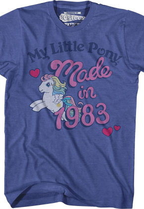 Made in 1983 My Little Pony T-Shirt