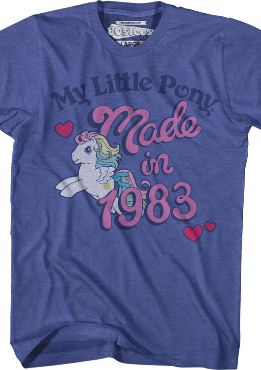 Made in 1983 My Little Pony T-Shirt - main product image