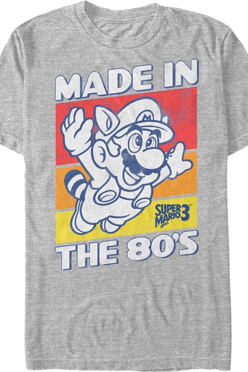 Made In The 80's Super Mario Bros. 3 T-Shirtmain product image