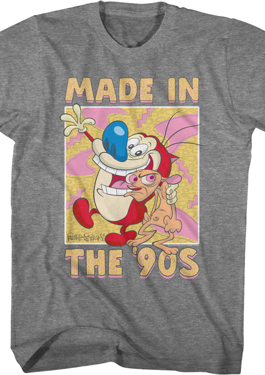 Made In The '90s Ren And Stimpy T-Shirt - main product image