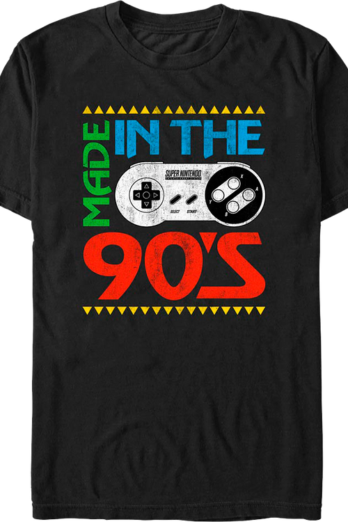 Made In The 90's Super Nintendo T-Shirtmain product image