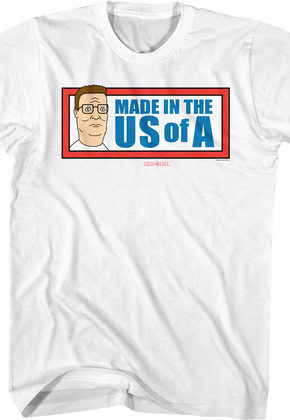 Made in the US of A King of the Hill T-Shirt